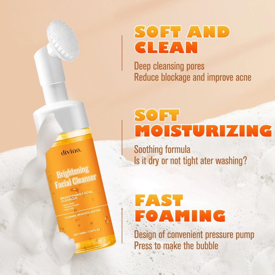 Divino Turmeric Brightening Facial Cleanser