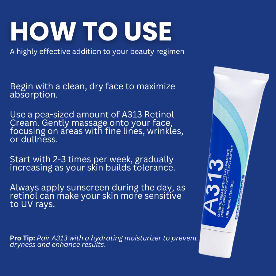 A313 Retinol Cream - Results In Minutes